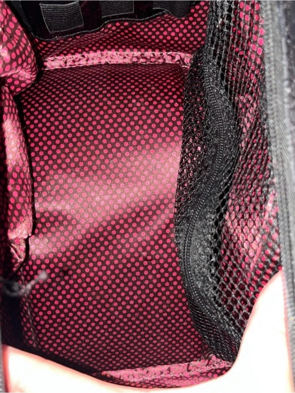 Caboodles Black Jacquard Logo Carry Bag